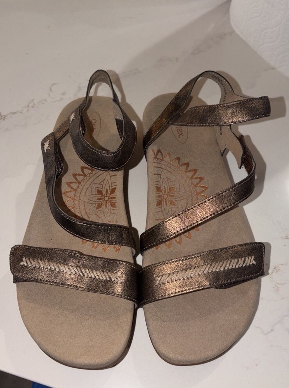 Aetrex sandals size 9 9.5